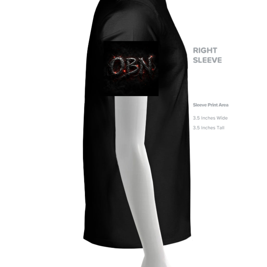 SLD BLK TRIBLEND - SLEEVE_RIGHT
