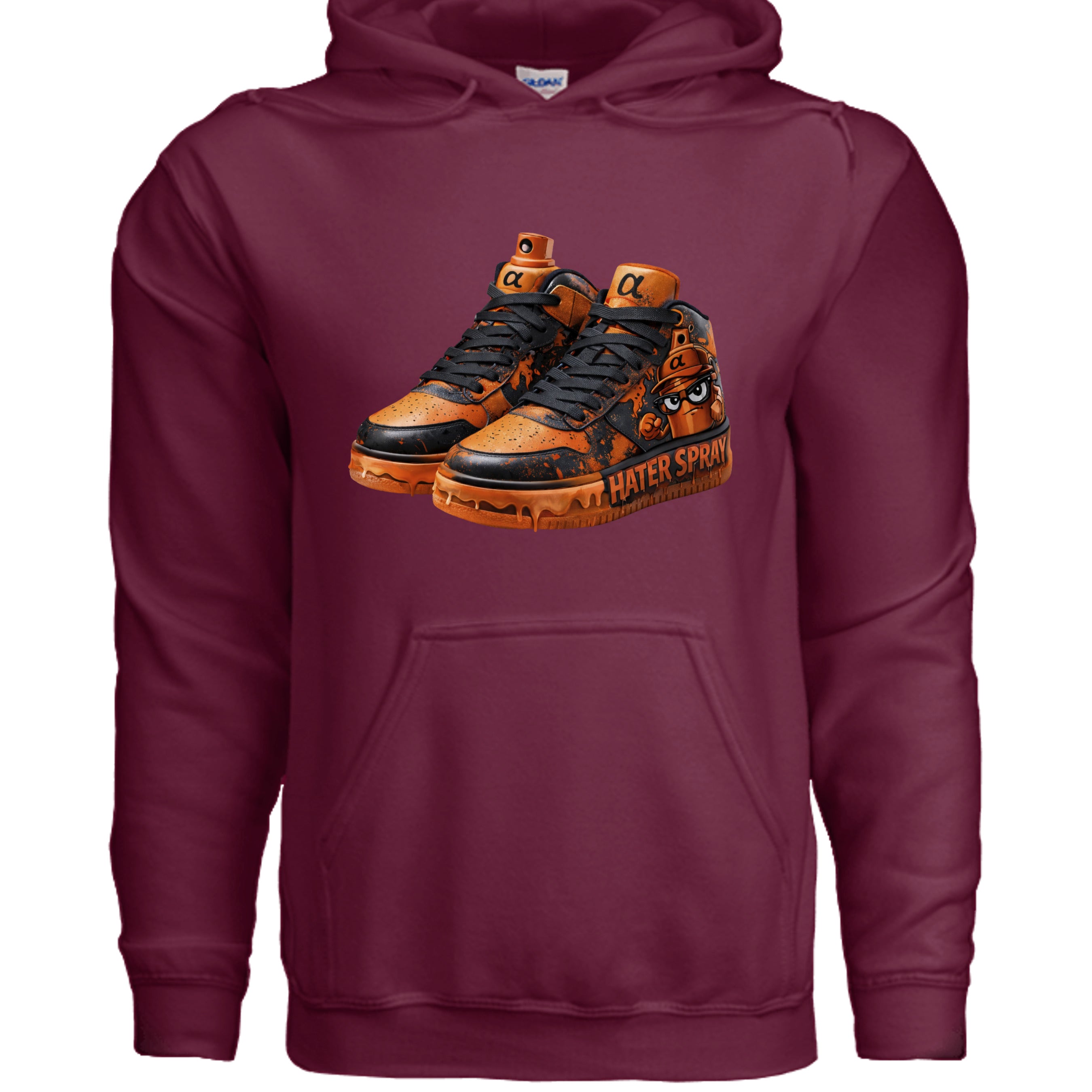 MAROON - G185 - FRONT