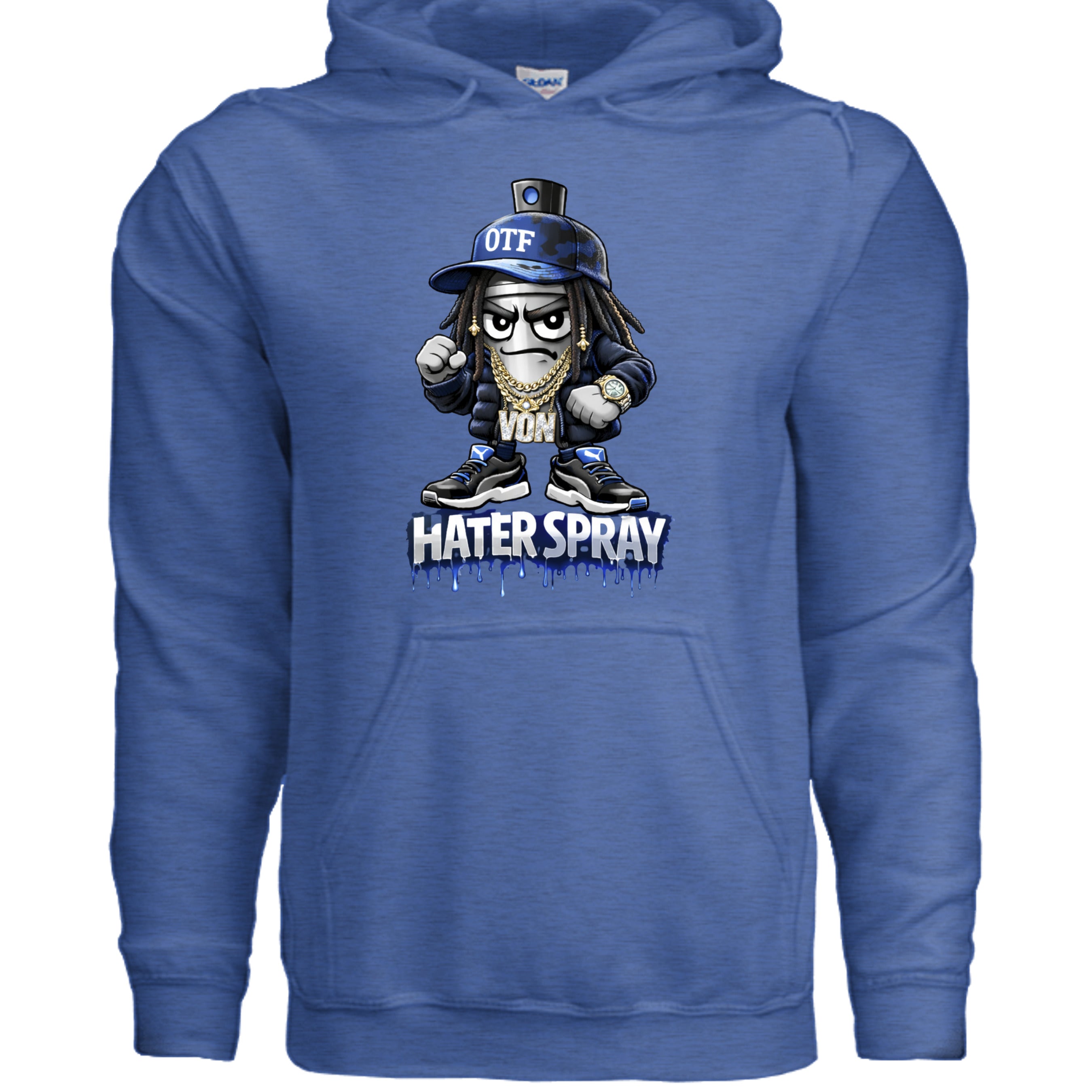 Heather Sport Royal - G185 - FRONT
