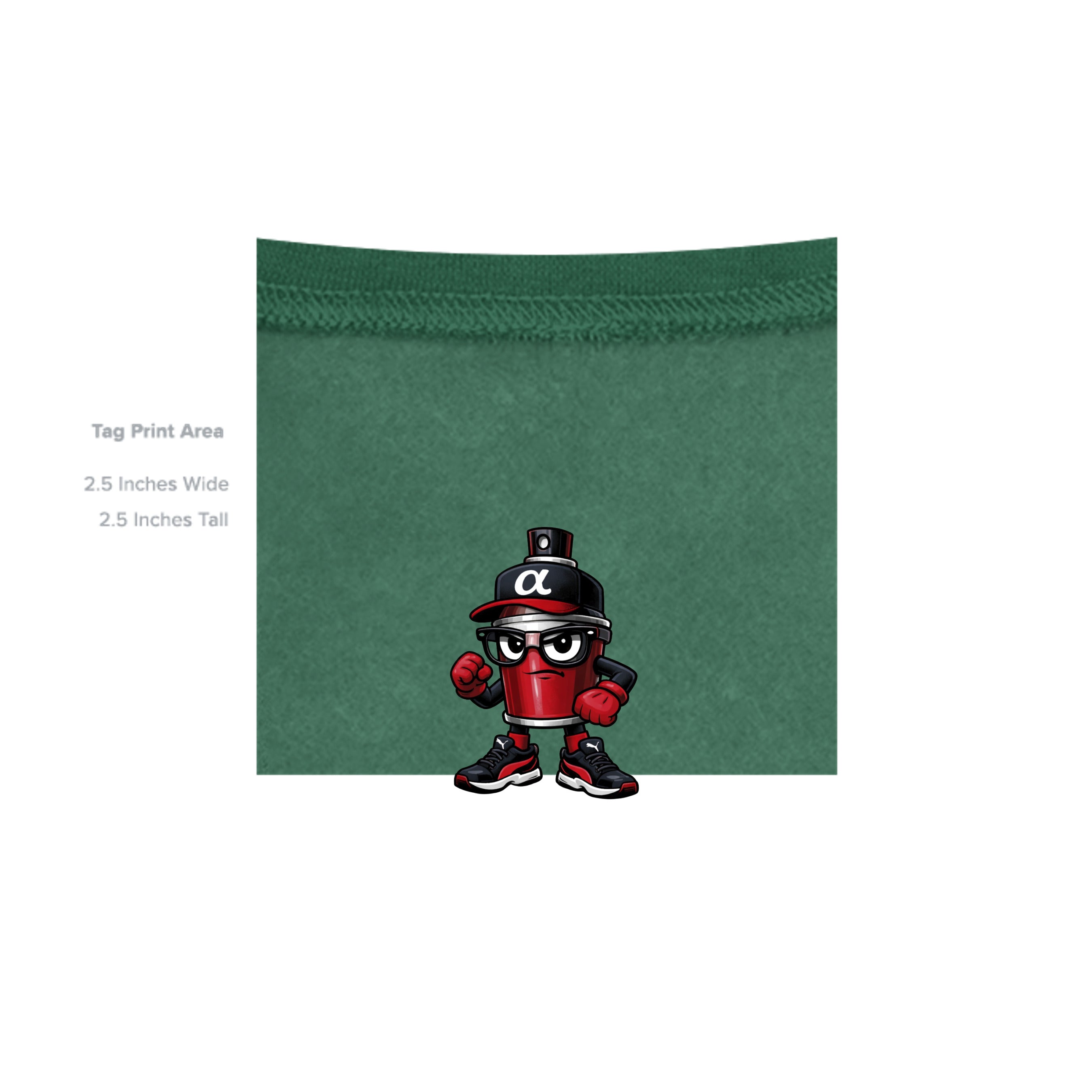 Fan Dark Green - G185 - INSIDE_TAG_LINE