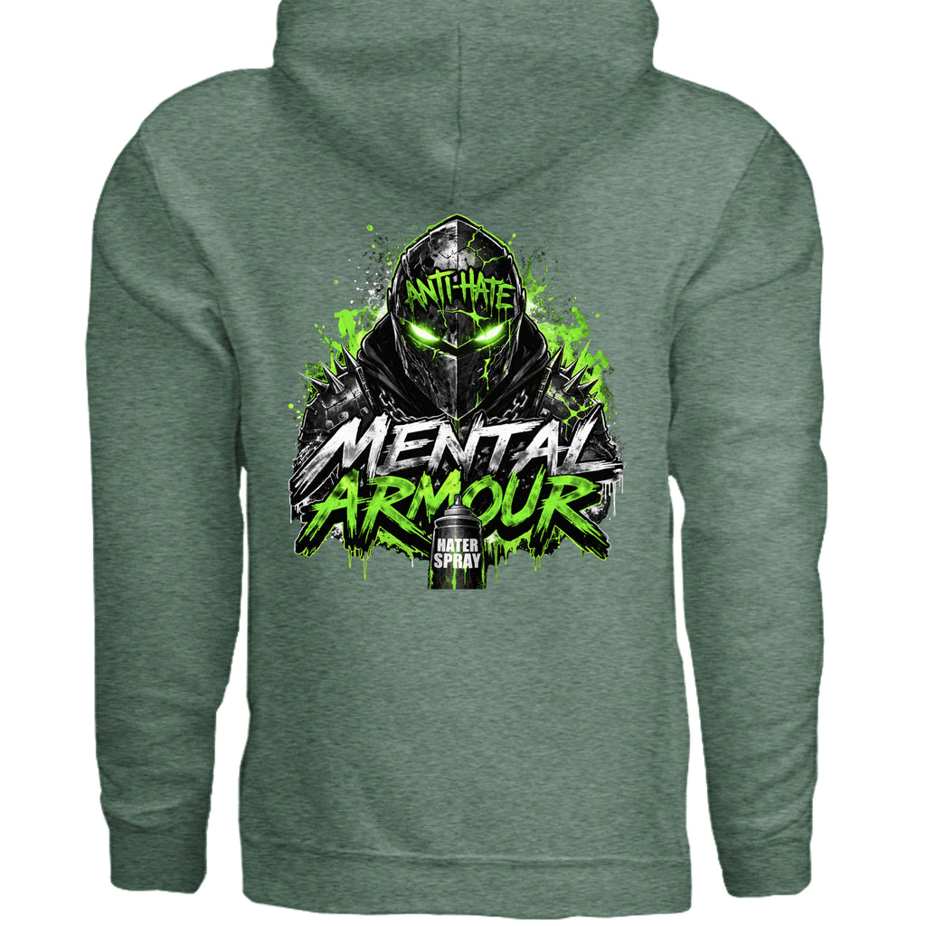 Heather Sport Dark Green - G185 - BACK