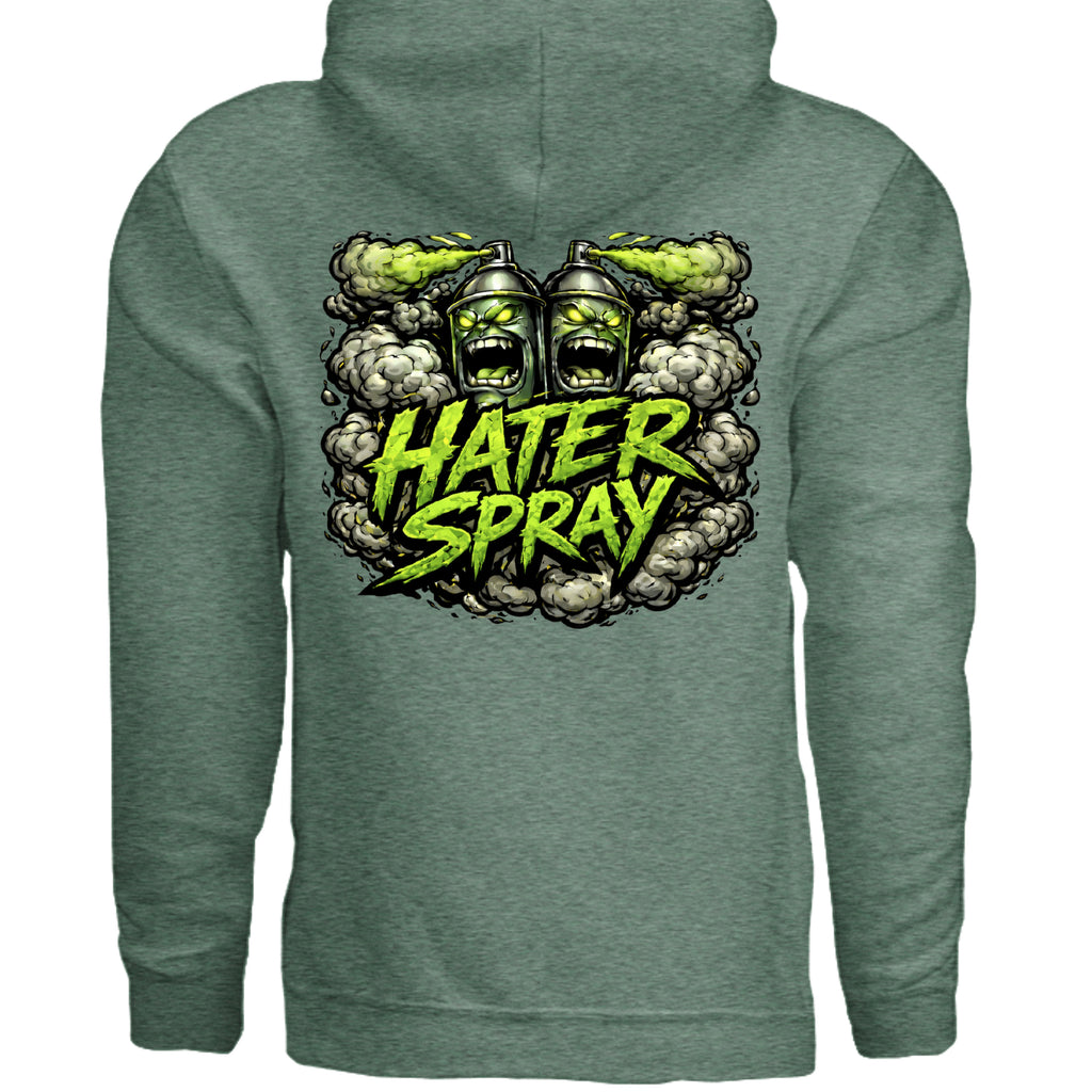 Heather Sport Dark Green - G185 - BACK