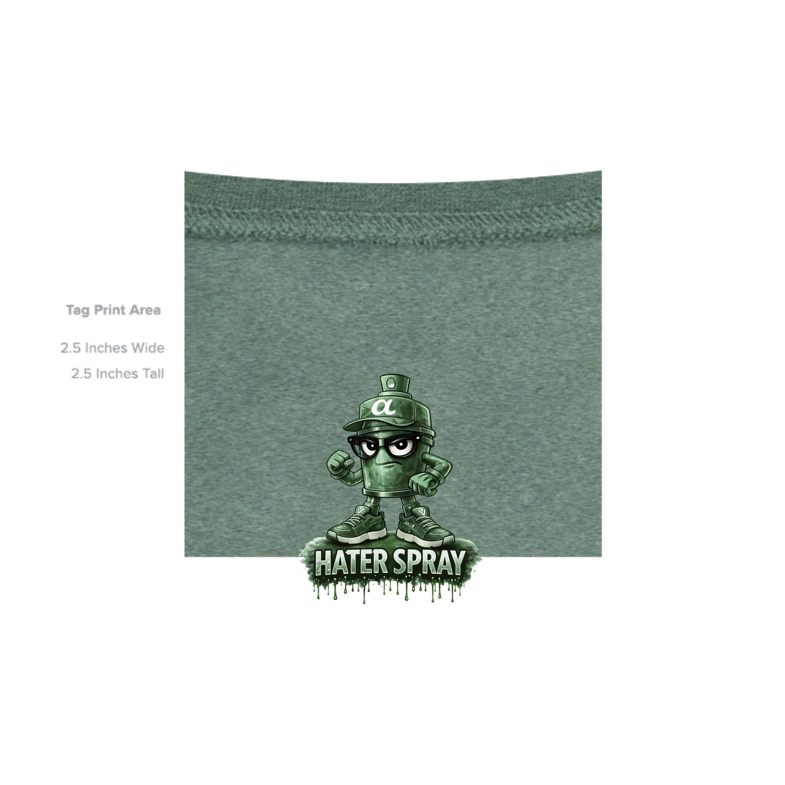 Heather Sport Dark Green - G185 - INSIDE_TAG_LINE