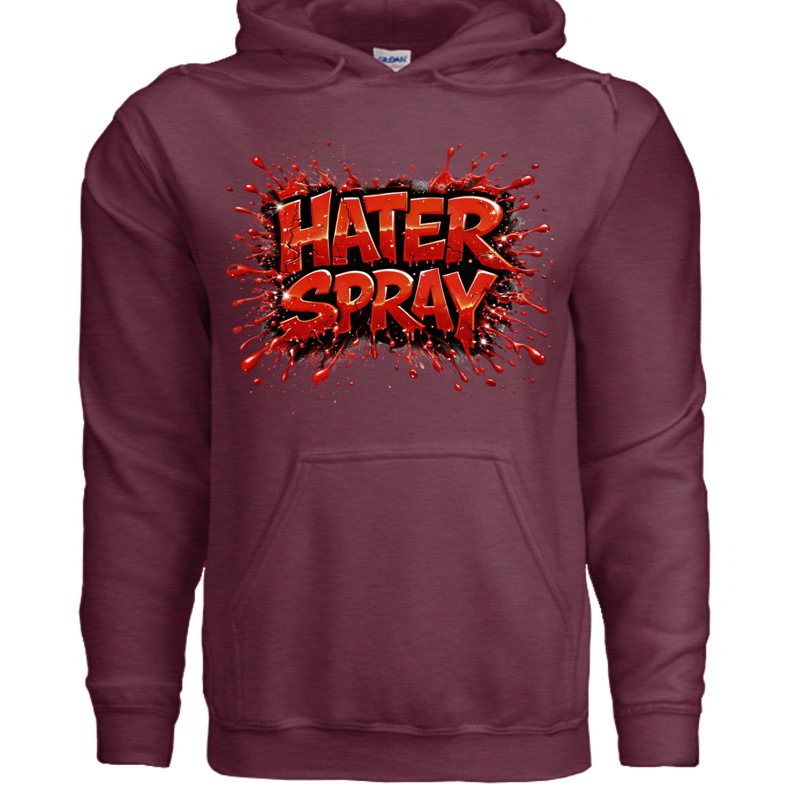 Heather Sport Dark Maroon - G185 - FRONT