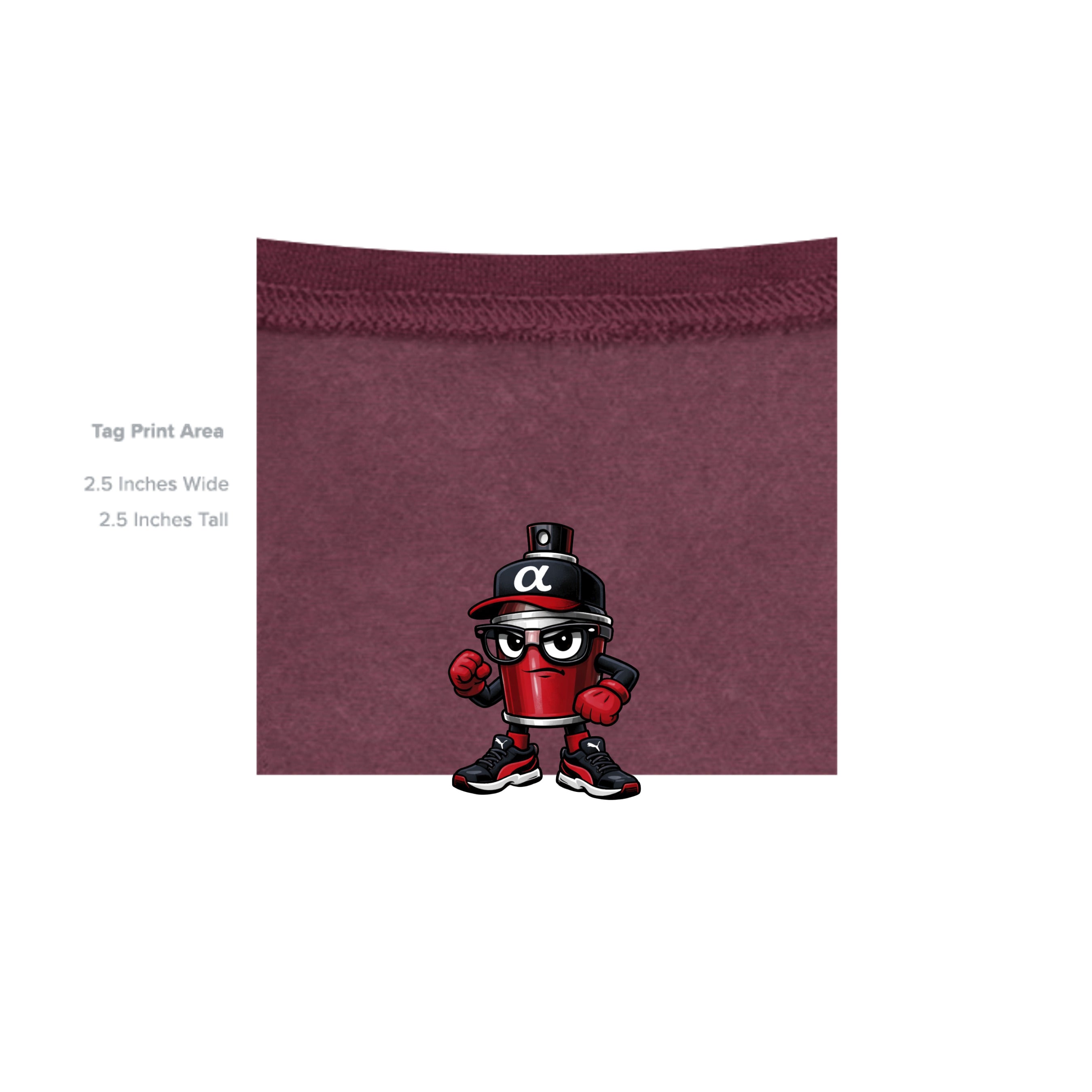 Heather Sport Dark Maroon - G185 - INSIDE_TAG_LINE