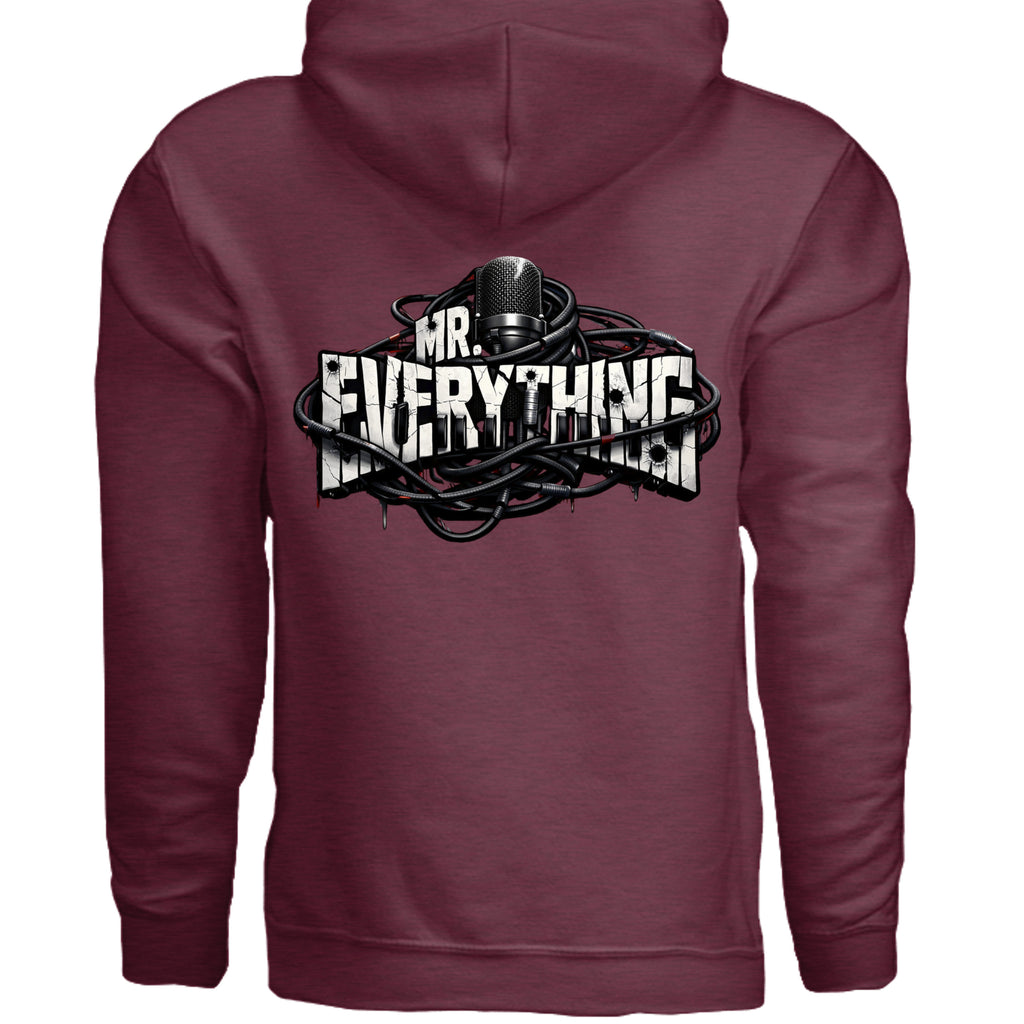 Heather Sport Dark Maroon - G185 - BACK