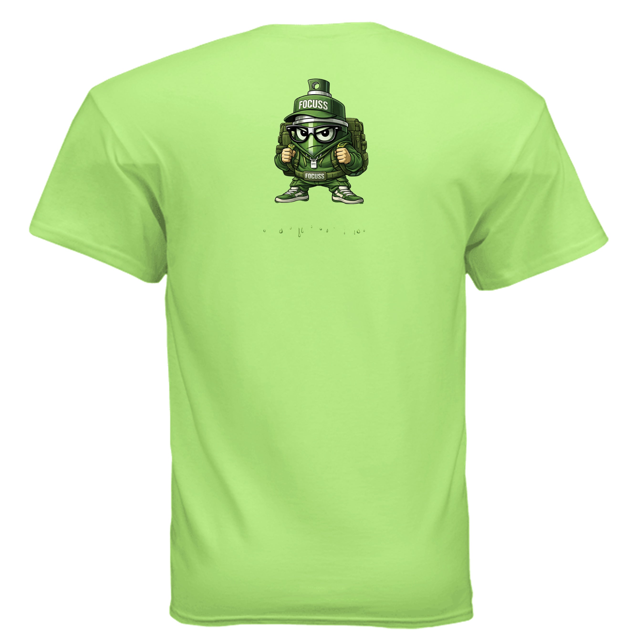 NEON GREEN - G500 - BACK