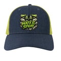 NAVY/ NEON YLW - BA540 - FRONT