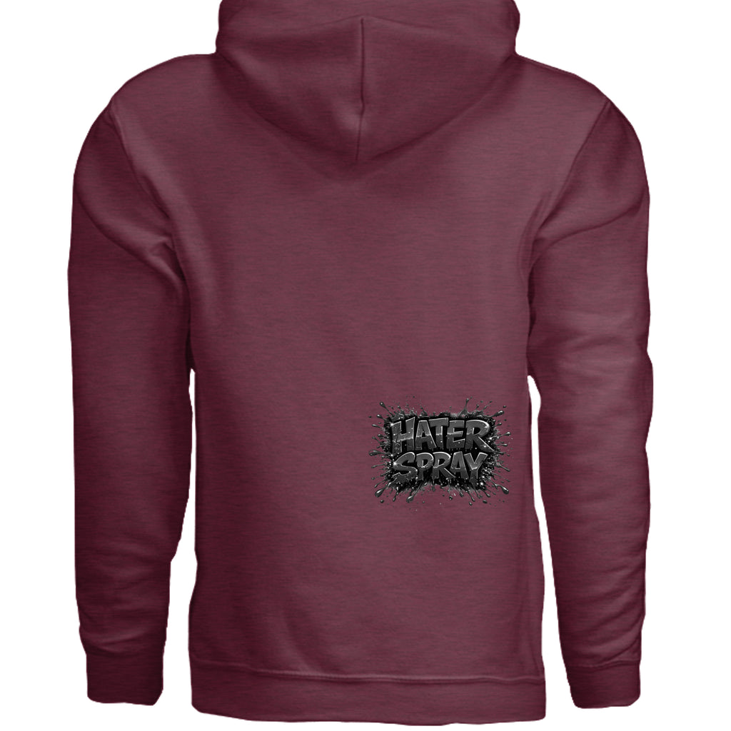 Heather Sport Dark Maroon - G185 - BACK