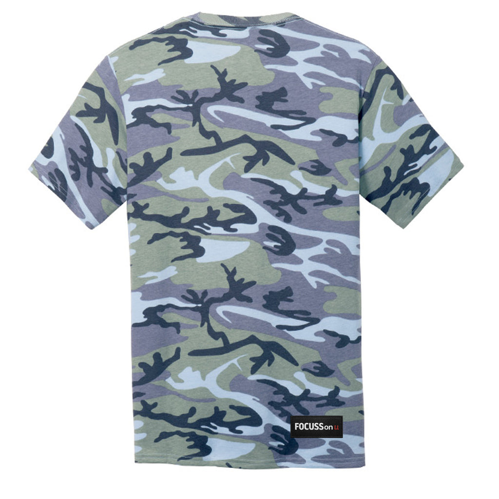 Woodland Blue Camo - PC54C - BACK