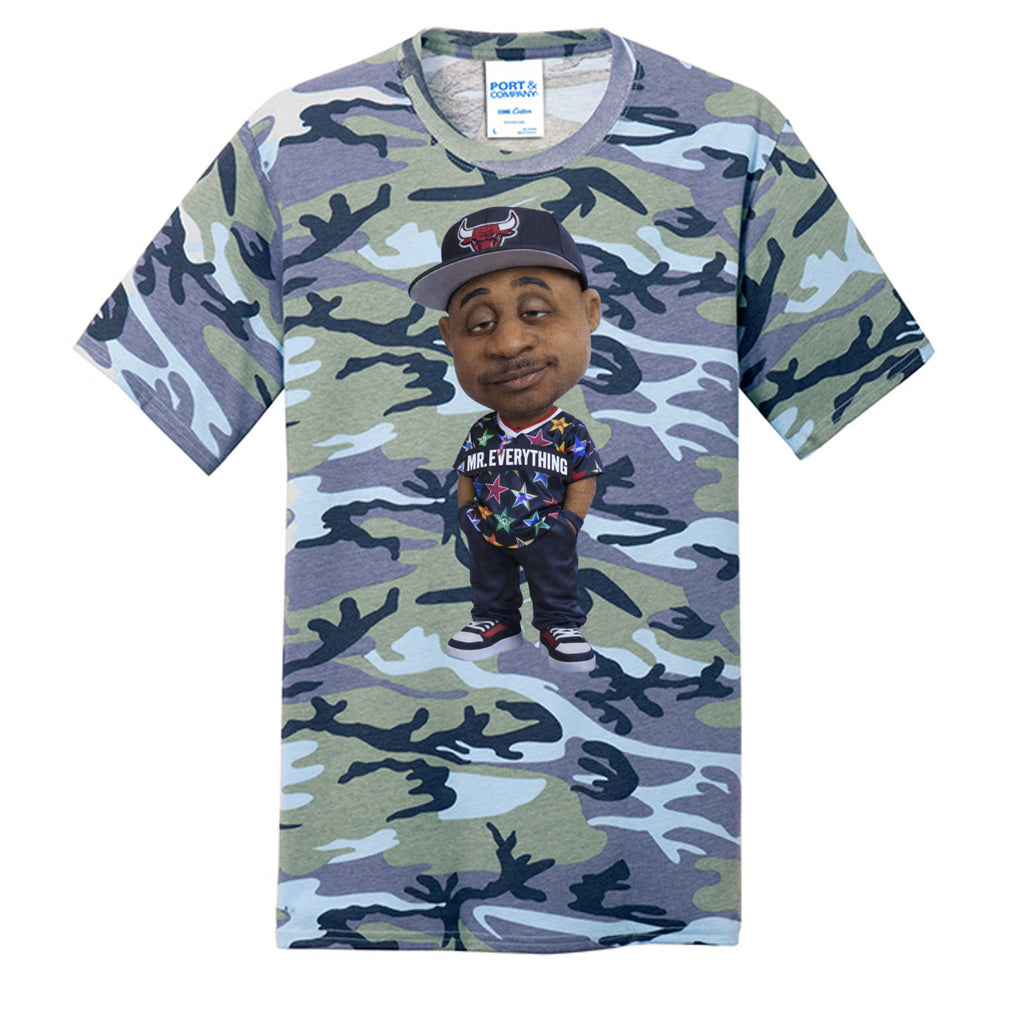 Woodland Blue Camo - PC54C - FRONT