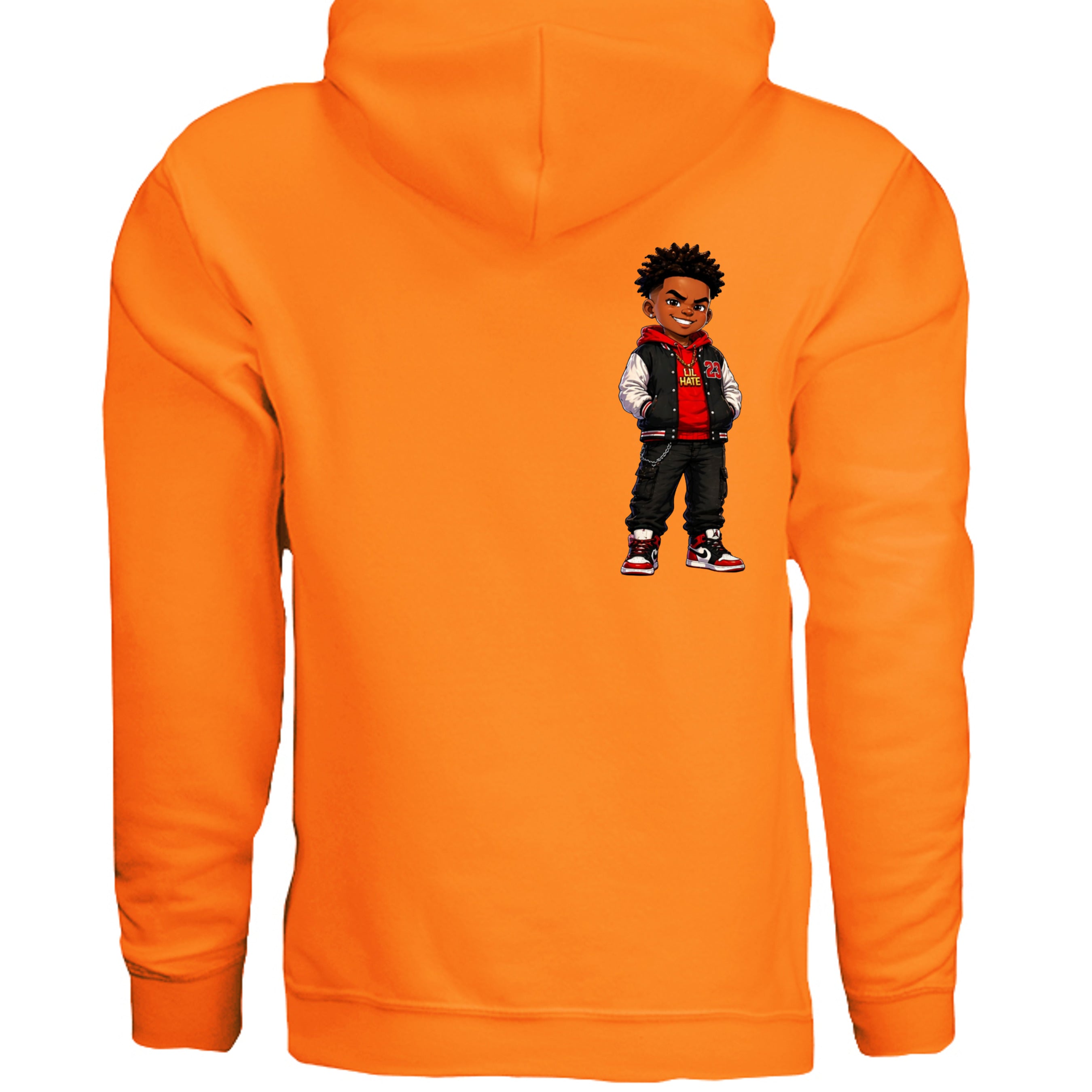 SAFETY ORANGE - G185 - BACK