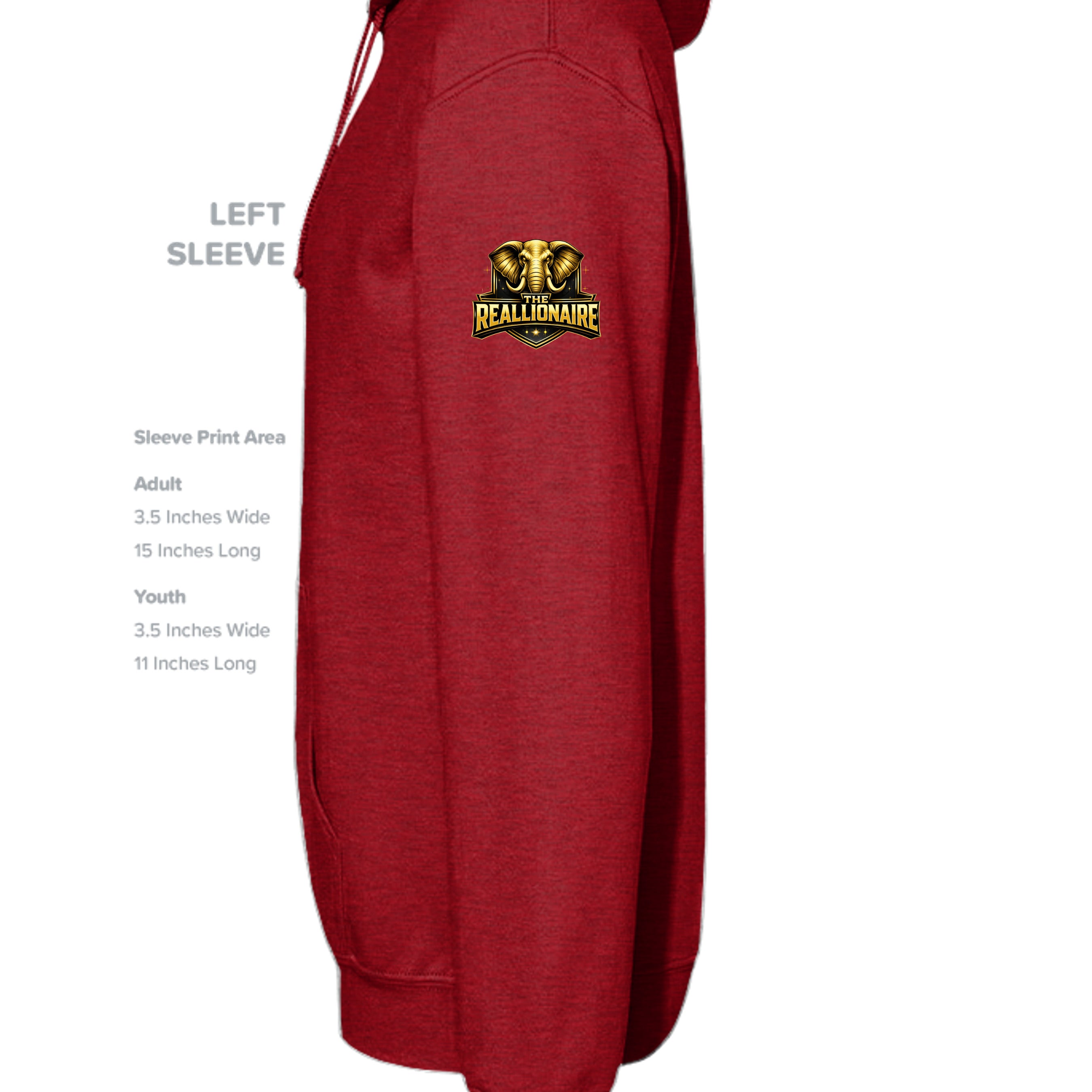 ANTIQUE CHERRY RED - G185 - SLEEVE_LEFT