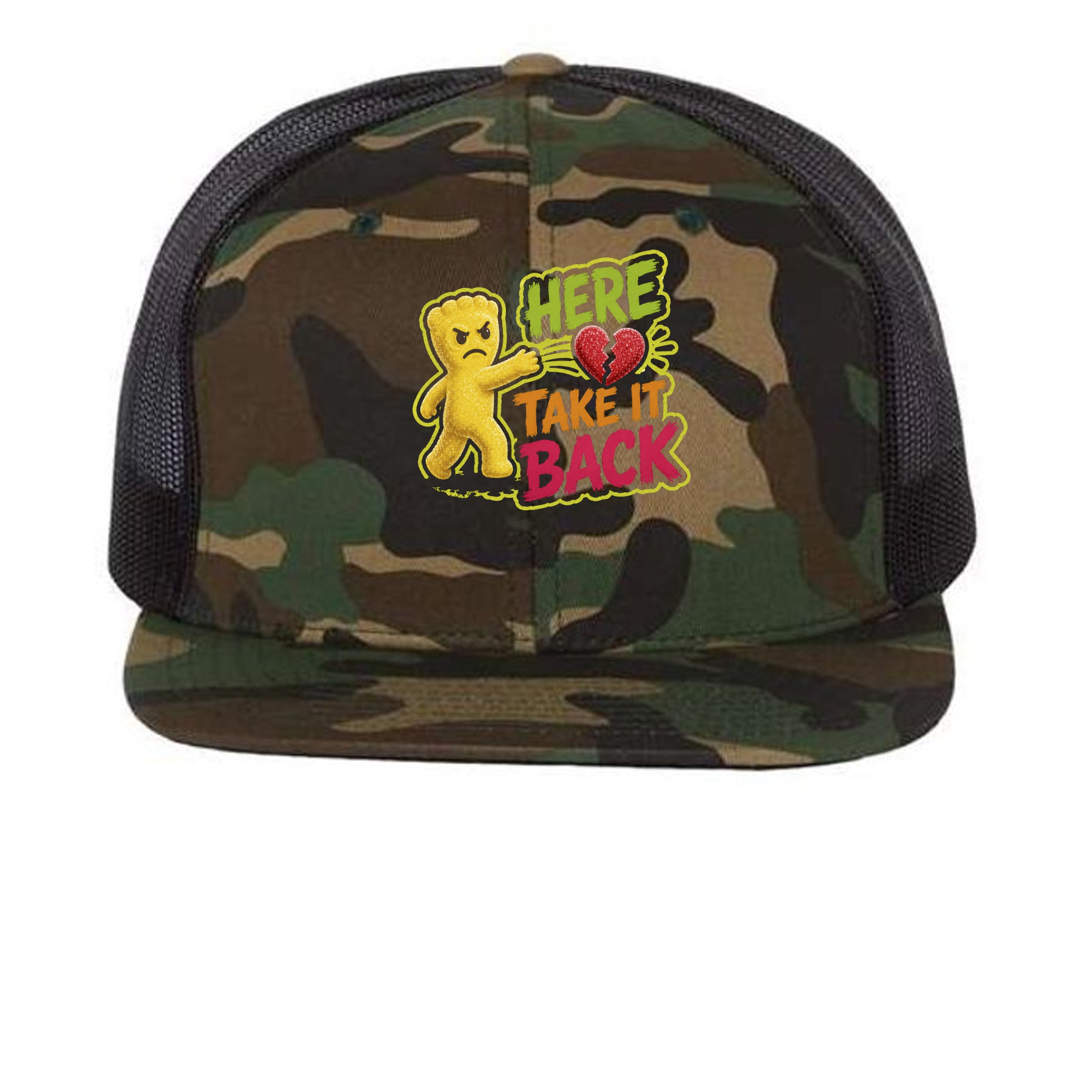 Green Camo/ Black - 511 - FRONT